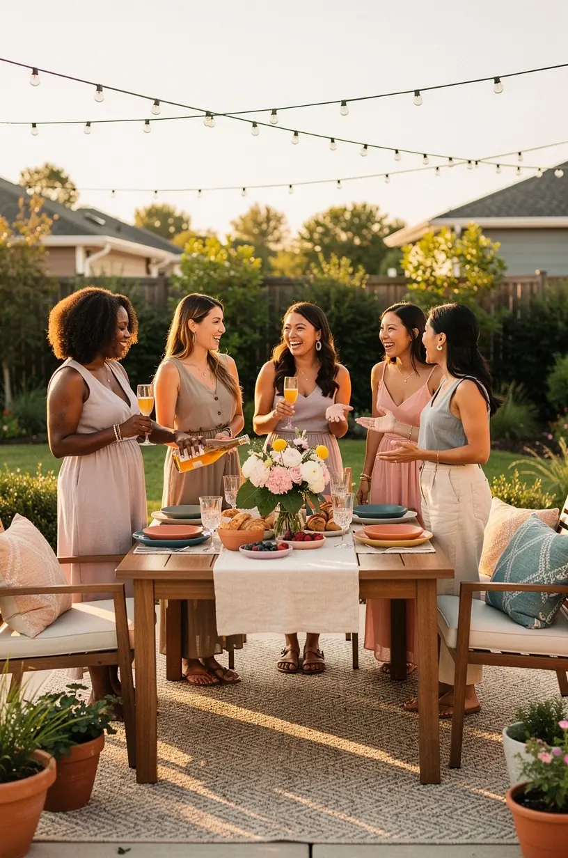 Seasonal color trends in home design consultation.